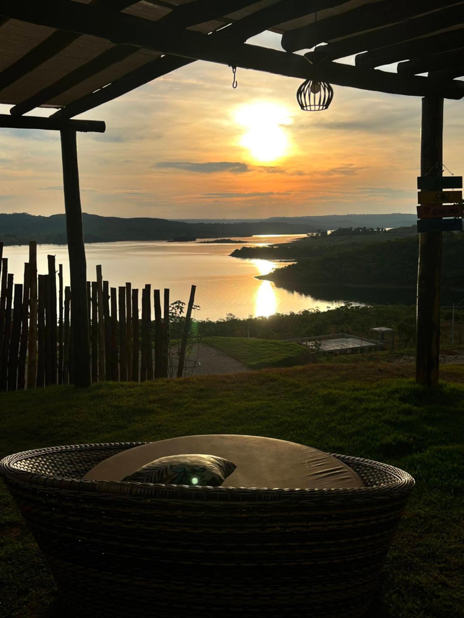 Chale Mirante, Piscina, Cachoeira, Lago E Vista Espetacular Alexania Exterior foto